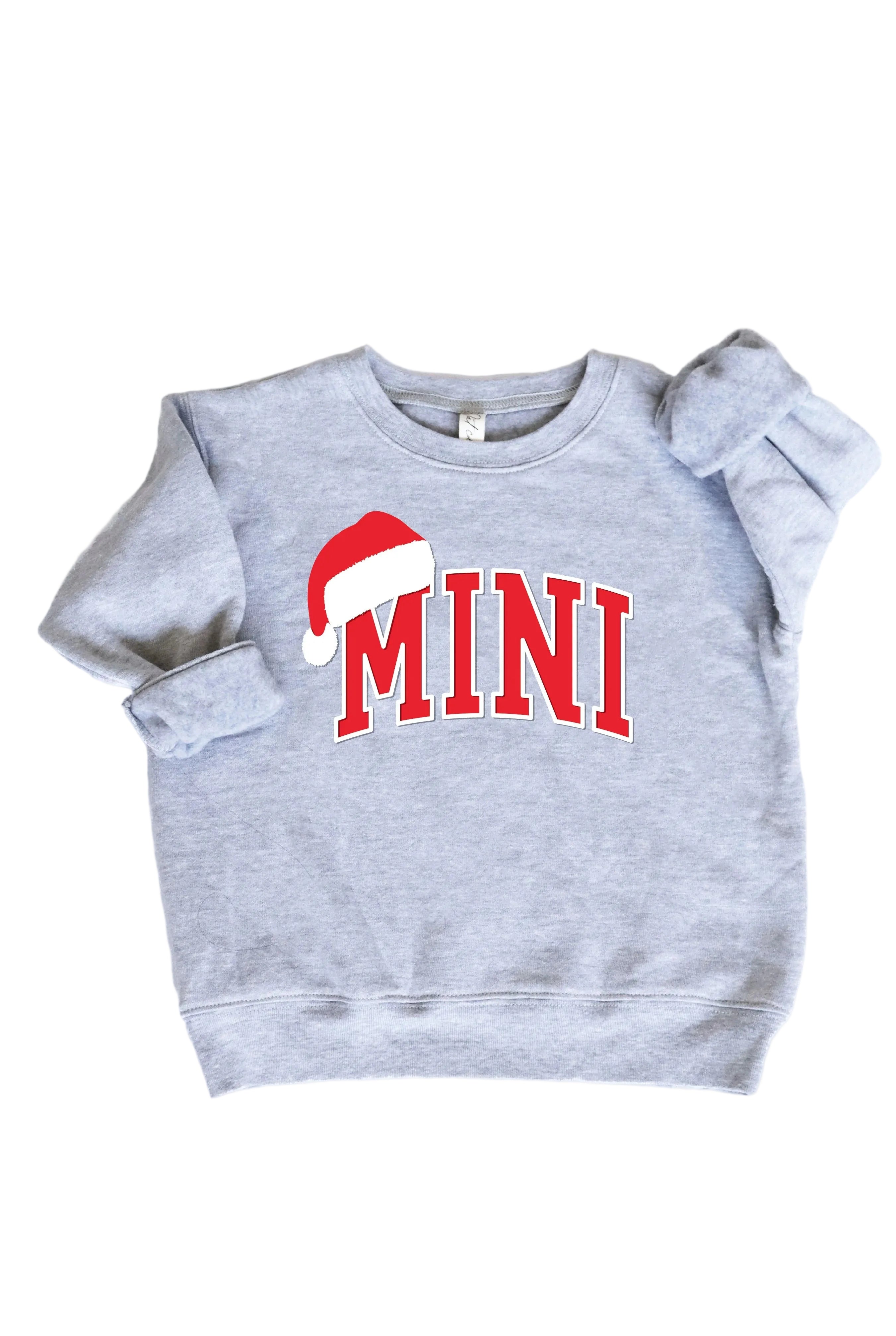 Oat Collective |  Kid Mini Santa Puff Sweatshirt | Vagabond | Apparel | Boutique