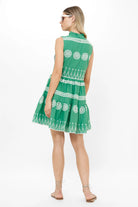 Oliphant | Yoke Mini Dress | Back | Vagabond | Apparel | Boutique