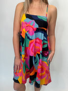 Olivaceous Dress Floral | Vagabond Apparel Boutique