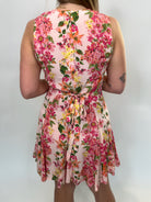 Olivaceous Dress Peach Floral | Vagabond Apparel Boutique