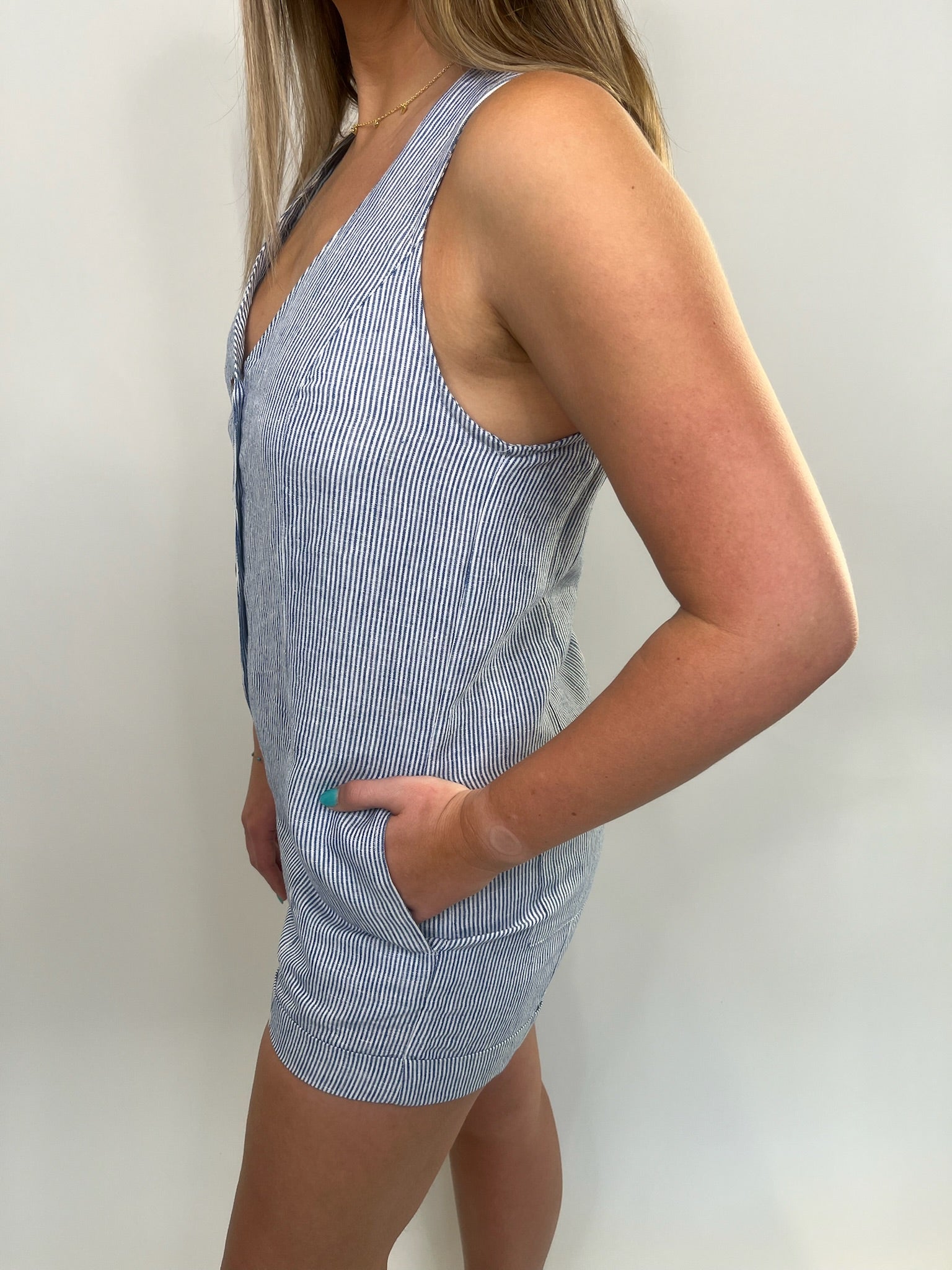 Olivaceous Vest Romper | Vagabond Apparel Boutique