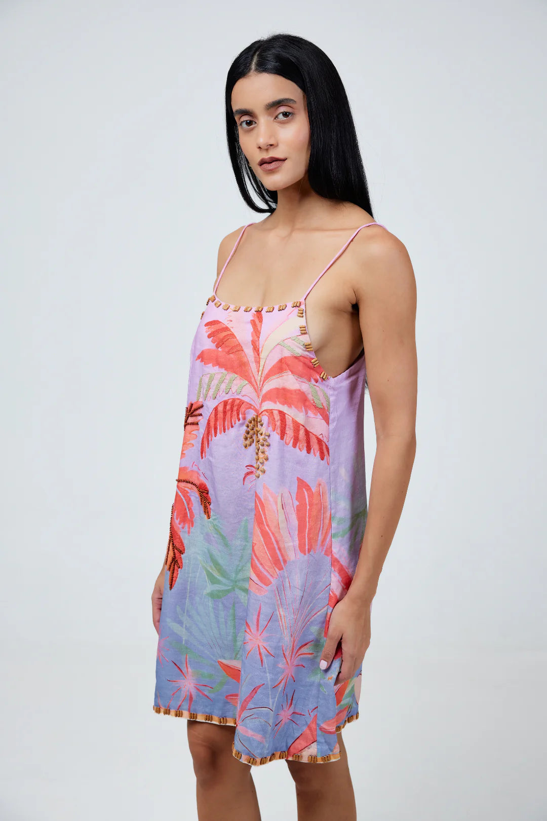 Ollari | Azalia | Mini | Dress | Side | Vagabond | Apparel | Boutique