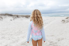 Oopsie | Daisy | Kid | Modern | Floral | Long | Sleeve | Rash |  Guard | Vagabond | Apparel | Boutique