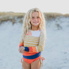 Oopsie Daisy | Kid | Sunset  | Long | Sleeve | Rash | Guard | Vagabond | Apparel | Boutique