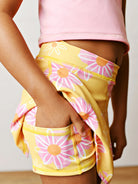 Oopsie Daisy | 2 Piece Athletic Active Skirt Sport Set | Side | Vagabond | Apparel | Boutique