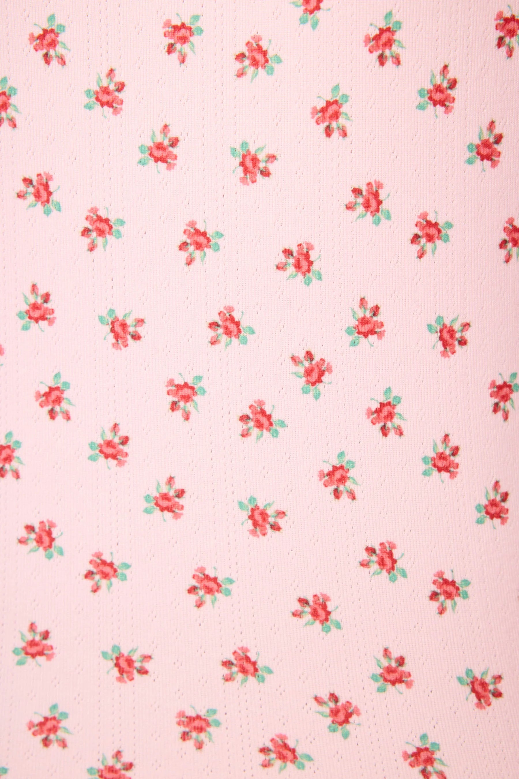 PJ Salvage | Crazy For The Holidays Ditsy Floral Print Short | Swatch | Vagabond | Apparel | Boutique