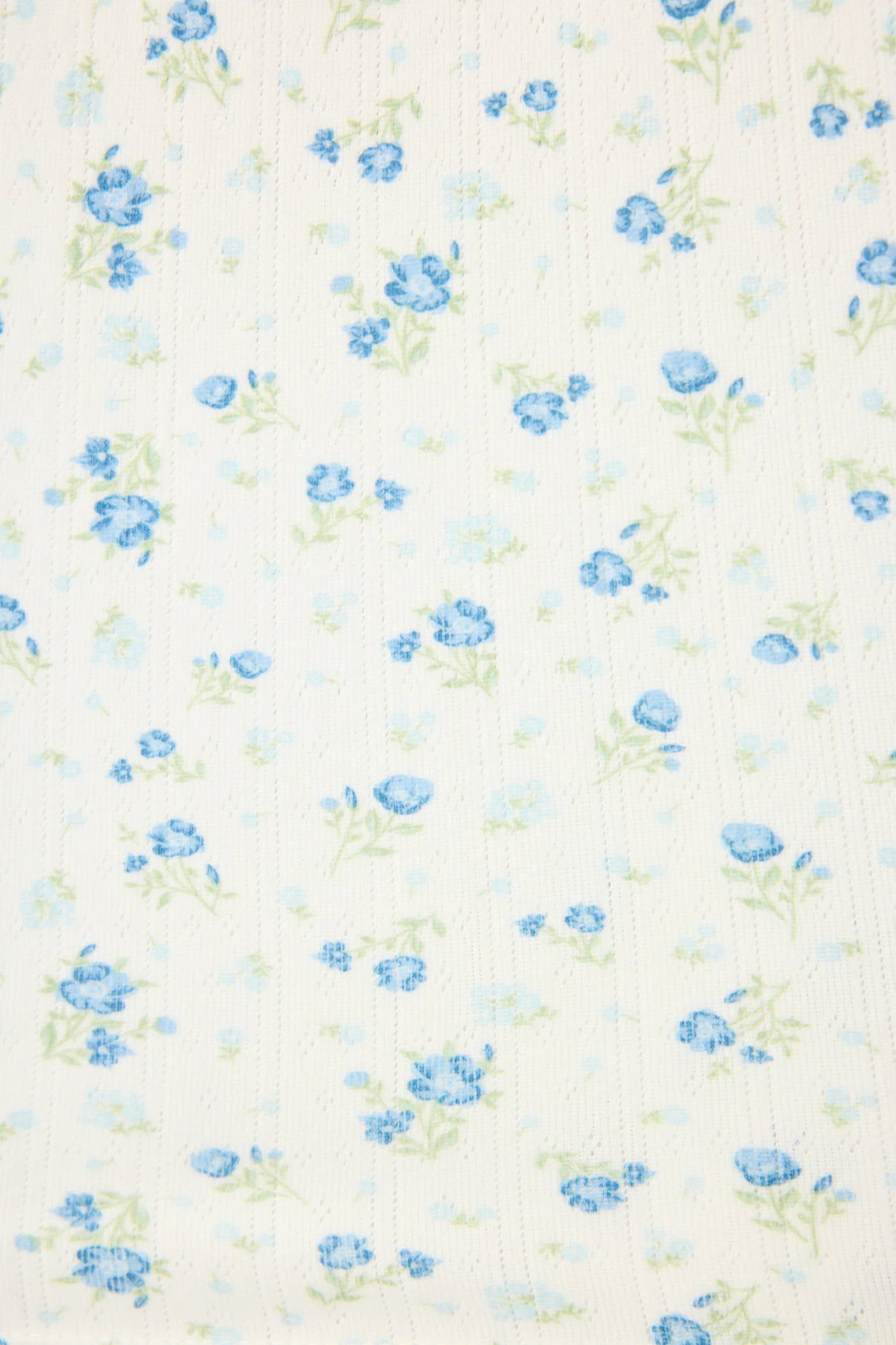 PJ Salvage | More Amour Ditsy Floral 3-Piece Pointelle PJ Set | Swatch | Vagabond | Apparel | Boutique