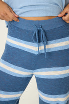 PJ Salvage | More Amour Striped Open Leg Pants | Close | Vagabond | Apparel | Boutique