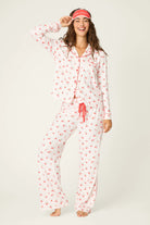 PJ Salvage | Valentine's Day Cherry Print 3-Piece PJ Set | Vagabond | Apparel | Boutique