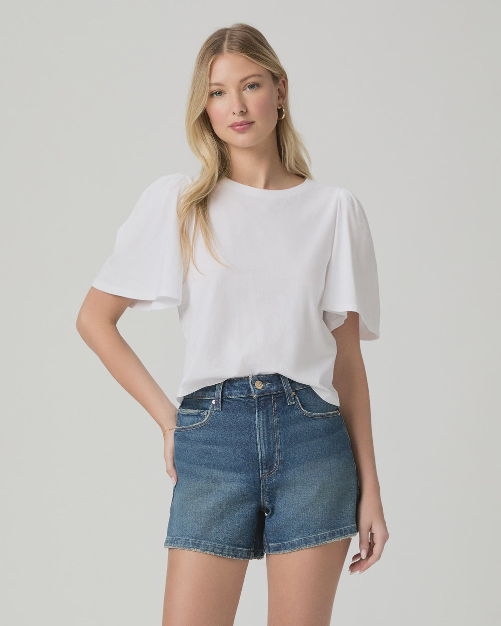 Paige | Dani Short W/ 5/8" Finished Hem Sweet Dream | Vagabnod | Apparel | Boutique