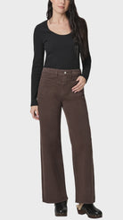 Paige | Anessa 31" W/Front Yoke and Stitch Through Pockets Chocolate | Vagabond | Apparel | Boutique