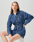 Paige | Madigan Romper | Close | Vagabond | Apparel | Boutique
