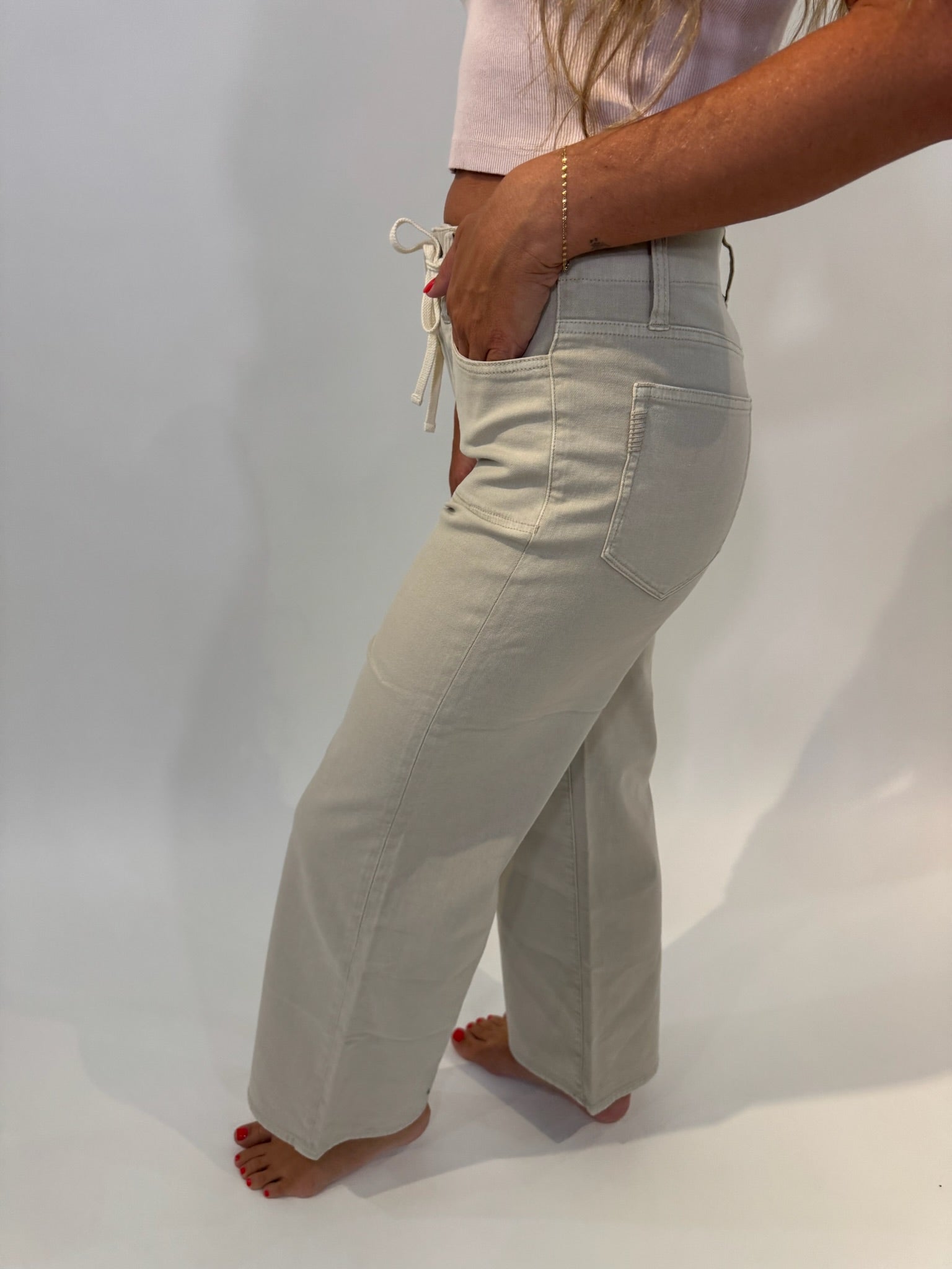 Paige | Ari W/ Waistband Tie and Utility Pocket | Vagabond | Apparel | Boutique