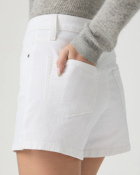 Paige | Dani Short Crisp White | Side | Vagabond | Apparel | Boutique