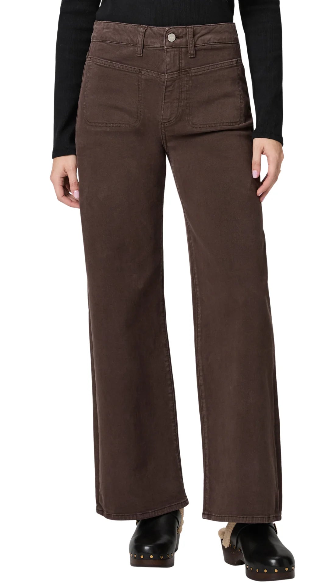 Paige | Anessa 31" W/Front Yoke and Stitch Through Pockets Chocolate | Vagabond | Apparel | Boutique
