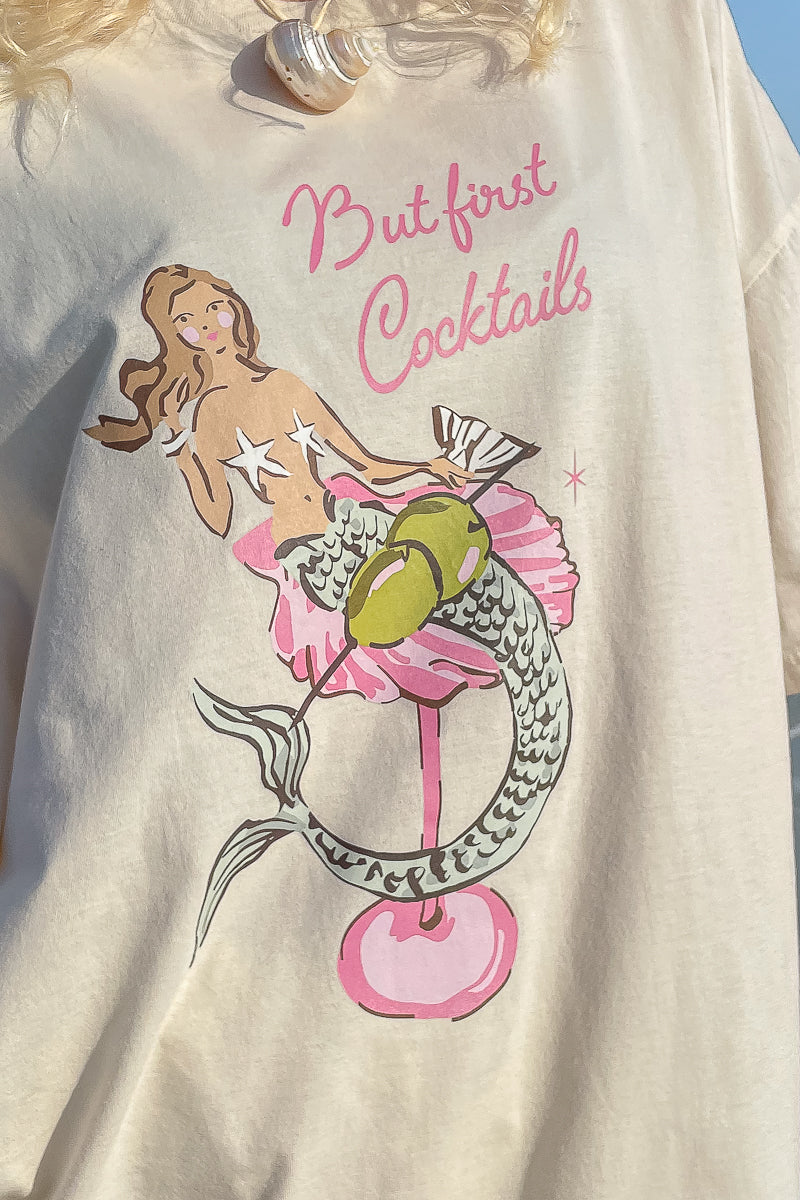 Palm Collective | Mermaid Cocktail Tee | Vagabond | Apparel | Boutique