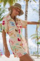 Palm Collective | Playa Soleil Dress | Multi | Vagabond | Apparel | Boutique