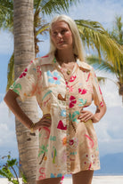 Palm Collective | Playa Soleil Dress | Multi | Vagabond | Apparel | Boutique
