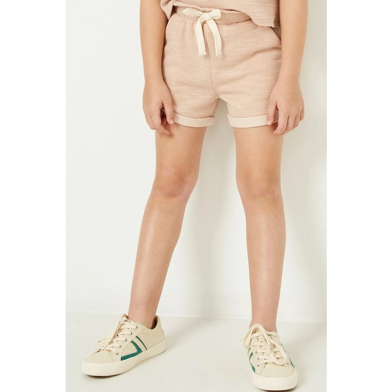 Paperdoll | Roll | Cuff | Knit | Short | blush | Vagabond | Apparel | Boutique