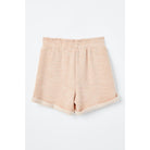 Paperdoll | Roll | Cuff | Knit | Short | blush | Flat| Back | Vagabond | Apparel | Boutique