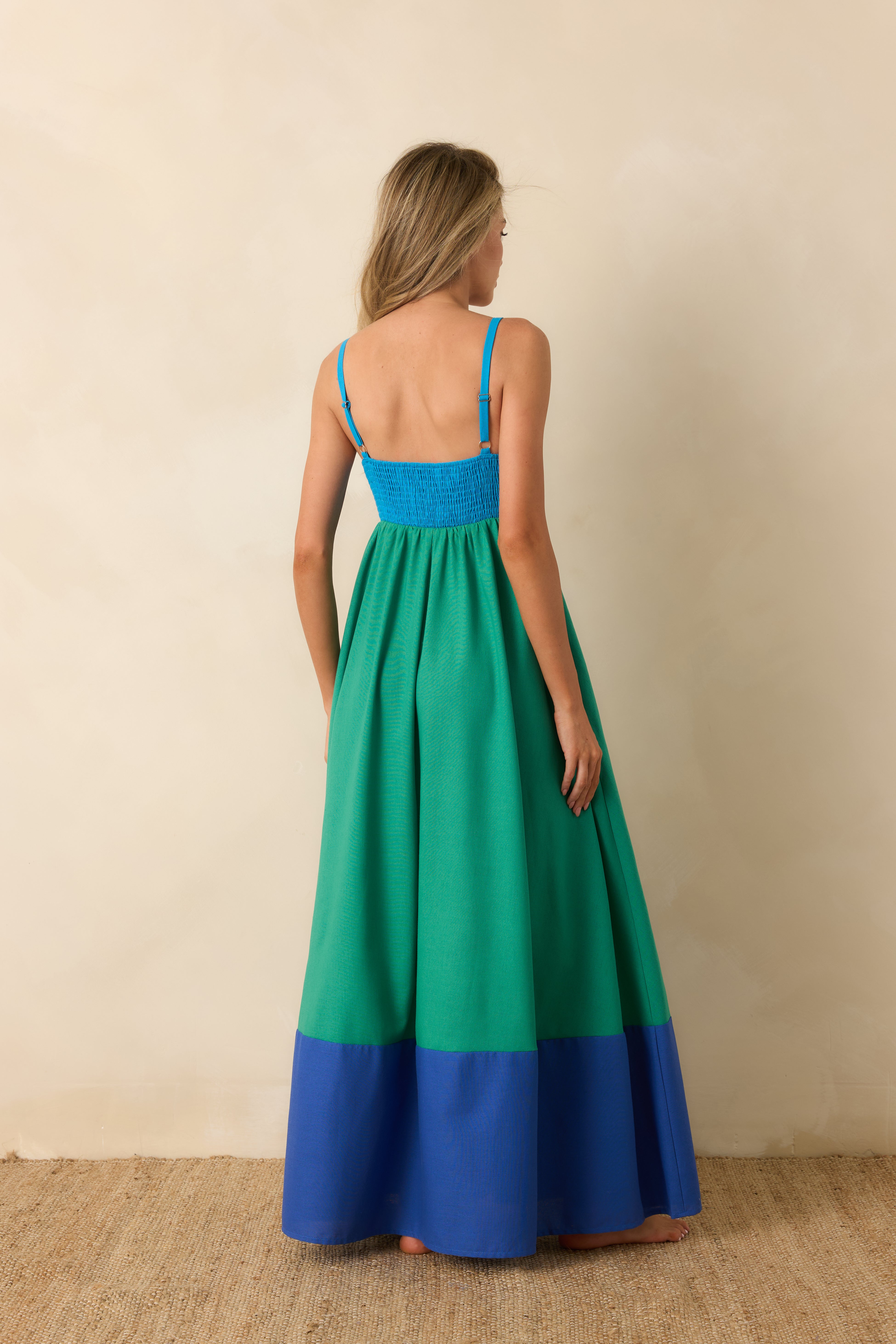 Paradisa | Atlantis Maxi Dress Sea Level | Vagabond | Apparel | Boutique