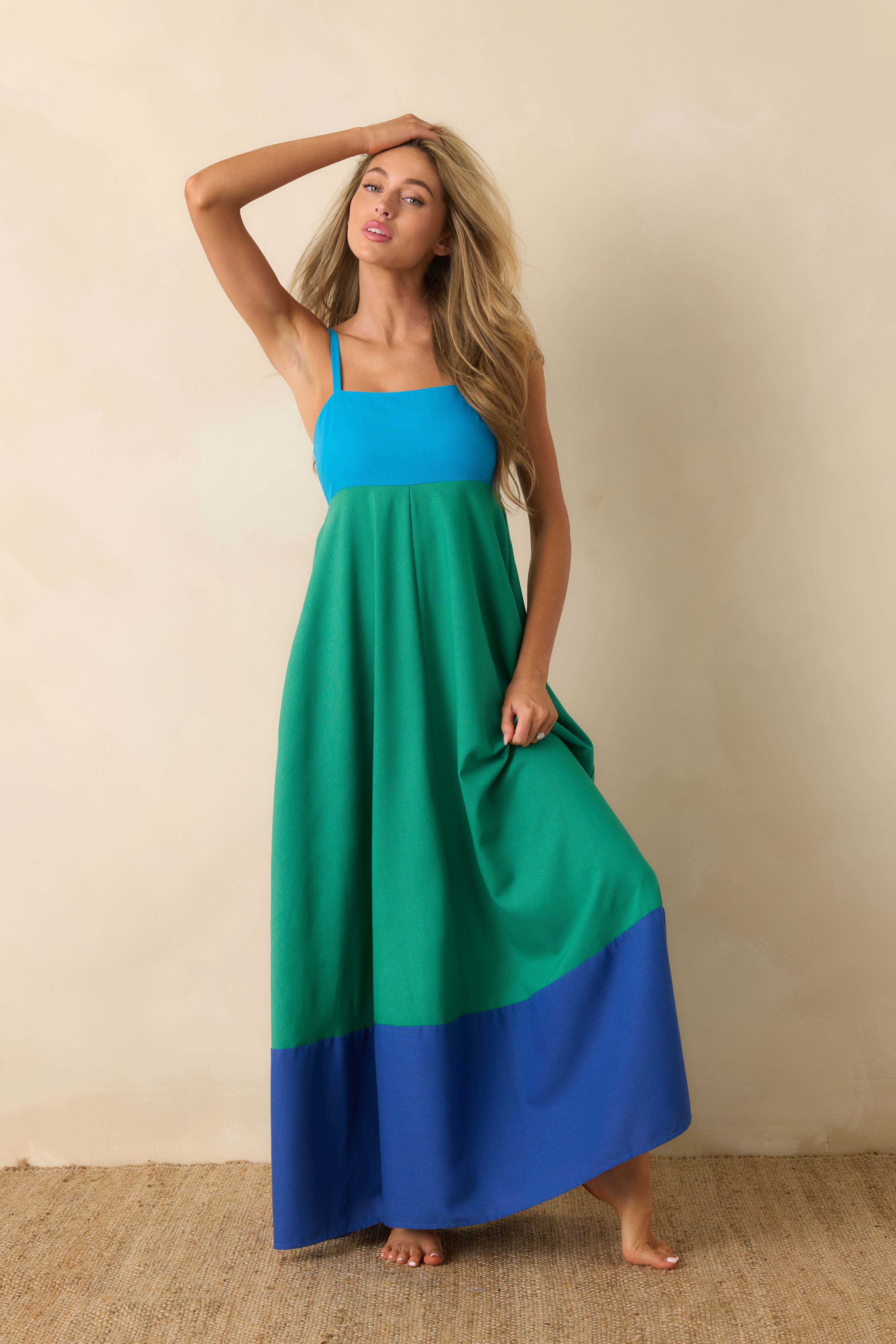 Paradisa | Atlantis Maxi Dress Sea Level | Vagabond | Apparel | Boutique