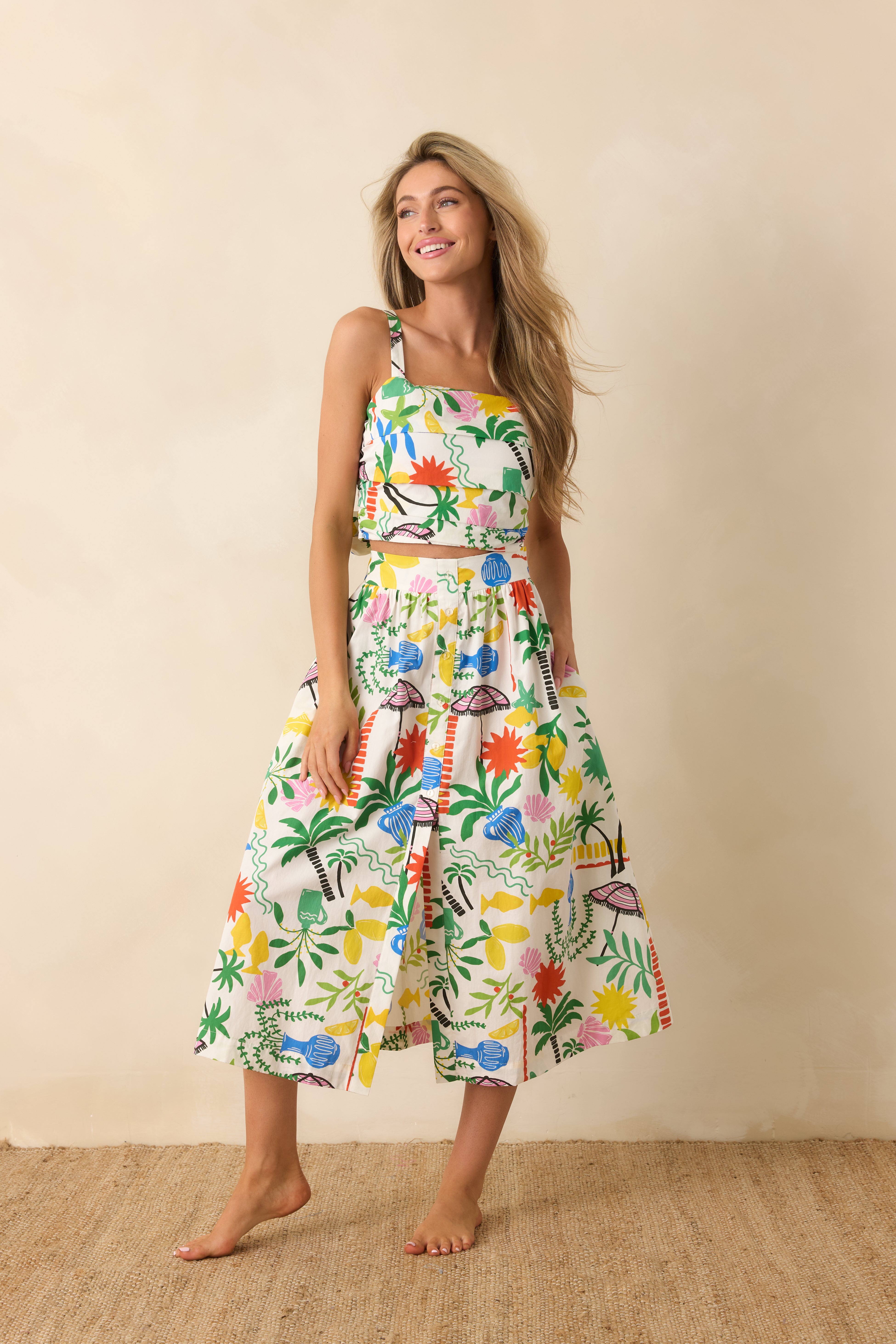 Paradisa | Caicos Crop Top | Vagabond | Apparel | Boutique