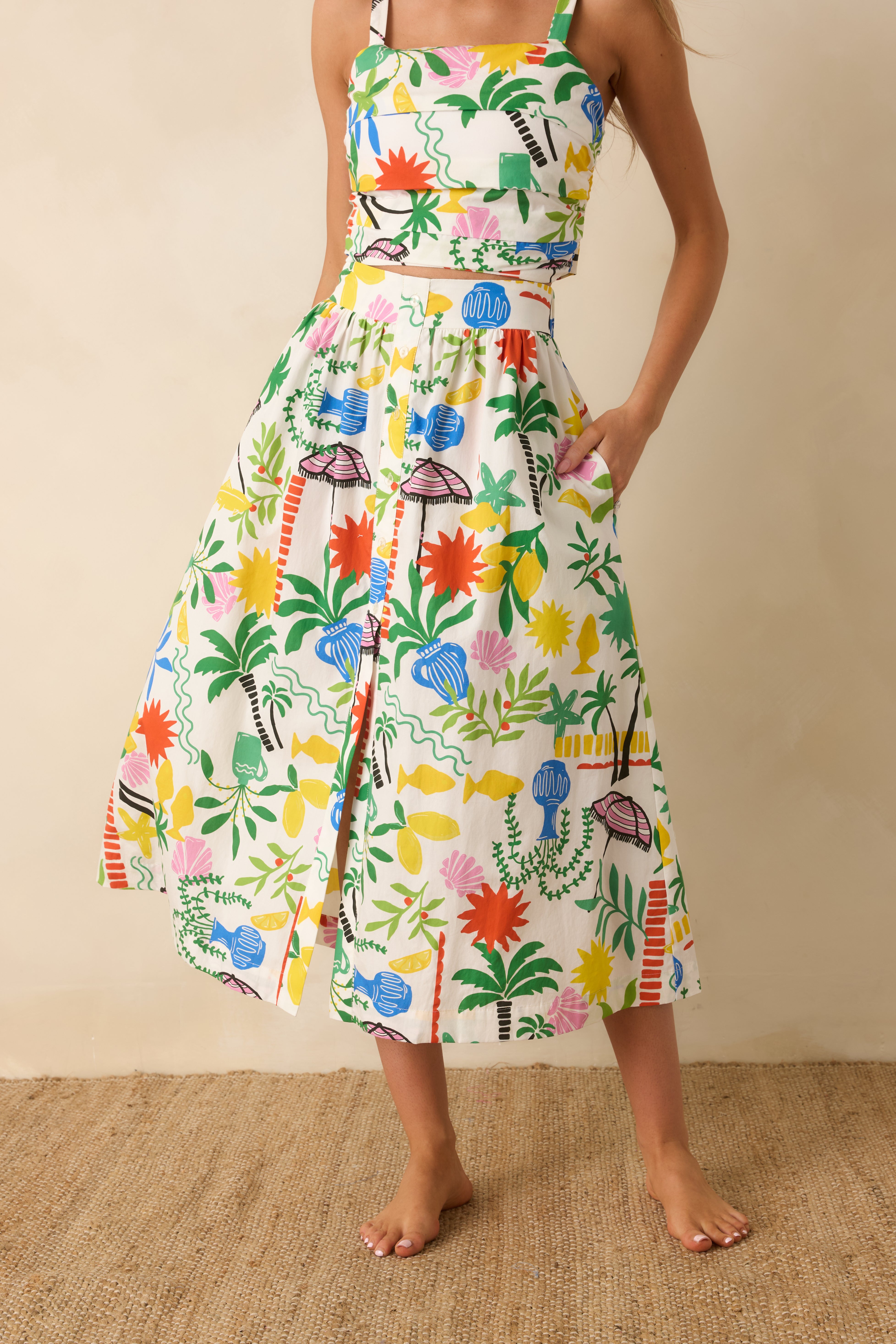 Paradisa | Panama Skirt | Vagabond | Apparel | Boutique
