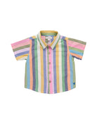 Pink Chicken | Boys Jack Shirt | Parade Stripe | Vagabond | Apparel | Boutique