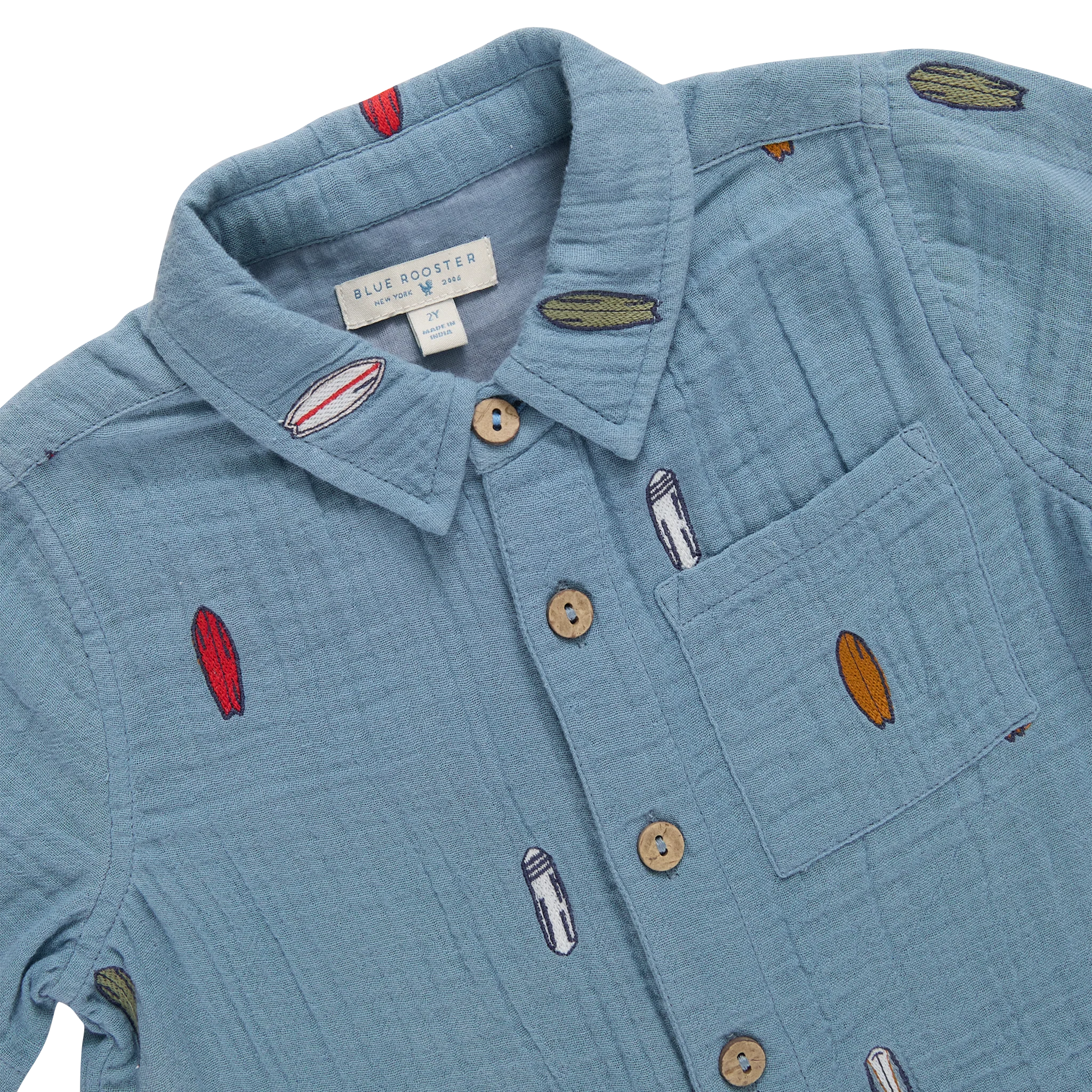 Pink Chicken | Boys Jack Shirt | Surf | Close | Vagabond | Apparel | Boutique