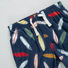 Pink Chicken | Surfboard Swim Trunks | Close | Vagabond | Apparel | Boutique