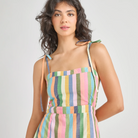 Pink Chicken | Women Short Marilyn Dress | Close | Vagabond | Apparel | Boutique
