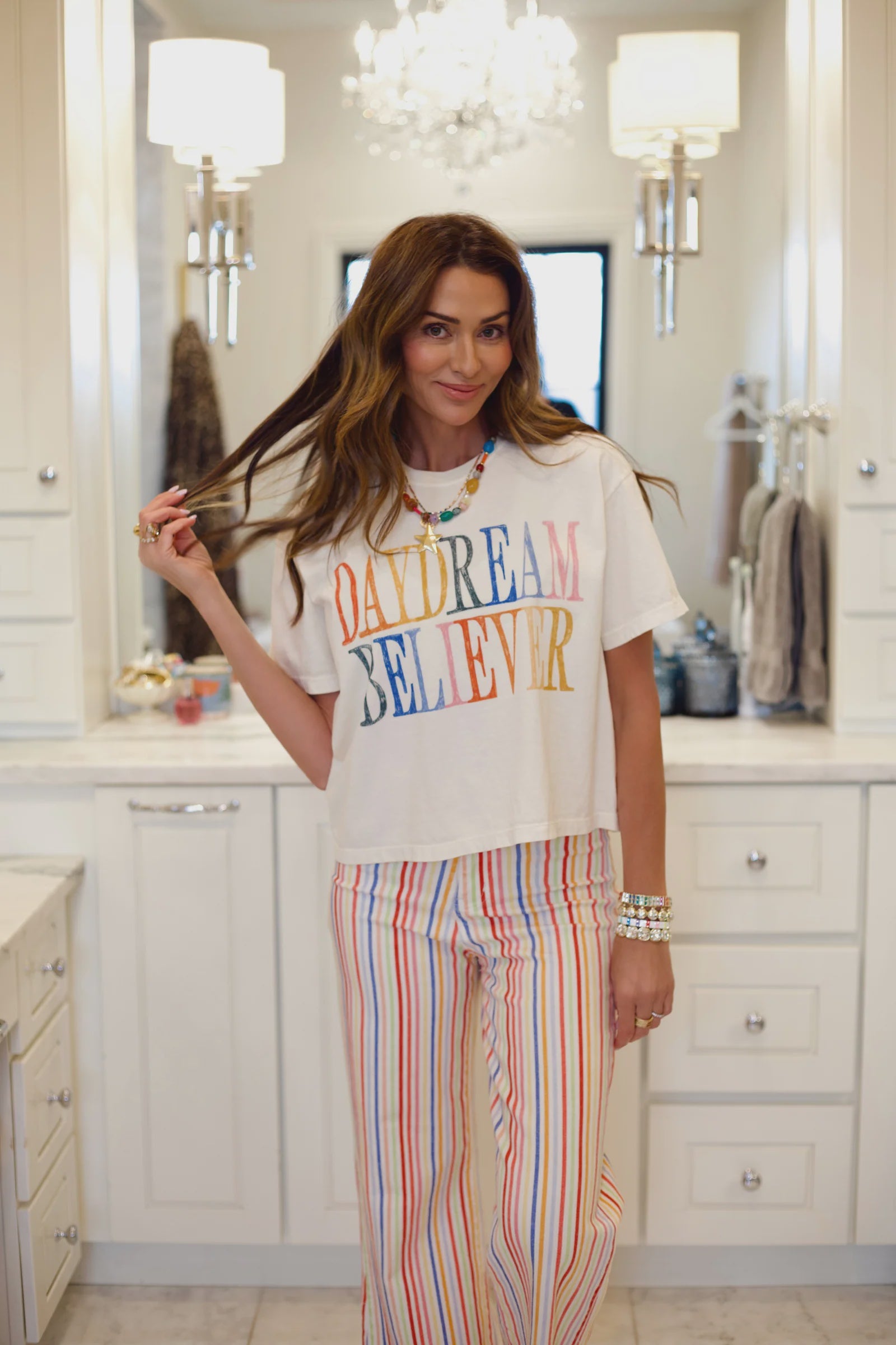 Poppy & Pine Daydream Believer Crop Tee