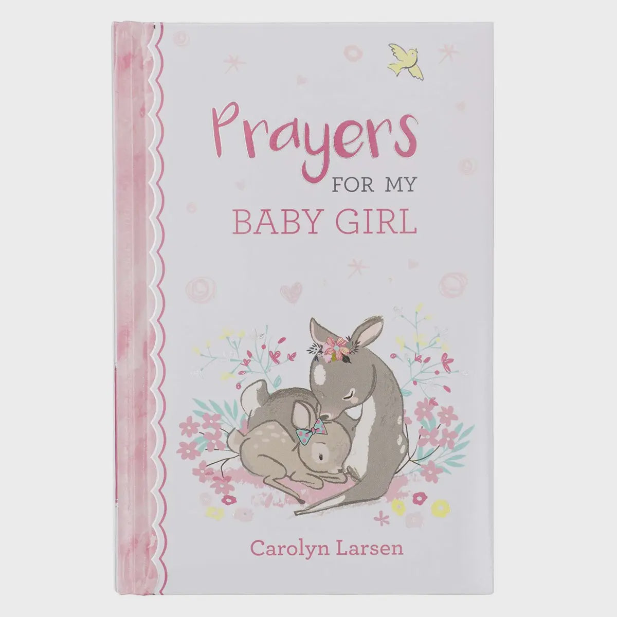 Christian Art Gift | Prayers for My Baby Girl | Padded Hardcover | Vagabond | Apparel | Boutique