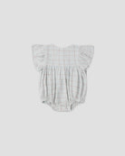Rylee & Cru | Kalea Romper Light Blue Plaid | Stock | Vagabond | Apparel | Boutique