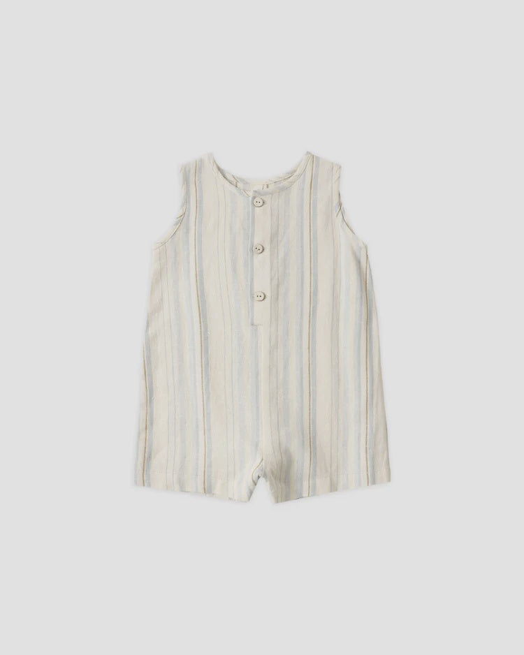 Rylee & Cru Maverick Romper Sea Stripe