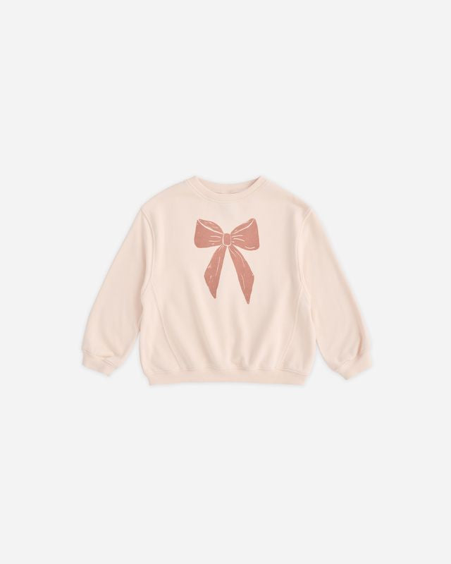Rylee & Cru | Racer Sweatshirt Bow | Vagabond | Apparel | Boutique