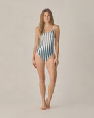 Rylee & Cru | Women Sky One Piece Navy Stripe | Vagabond | Apparel | Boutique
