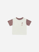 Rylee & Cru Mahalo Contrast Short Sleeve Tee