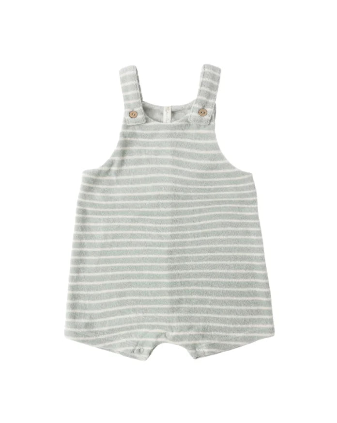 Rylee & Cru | Gio Romper Seafoam Terry Stripe | Stock | Vagabond | Apparel | Boutique