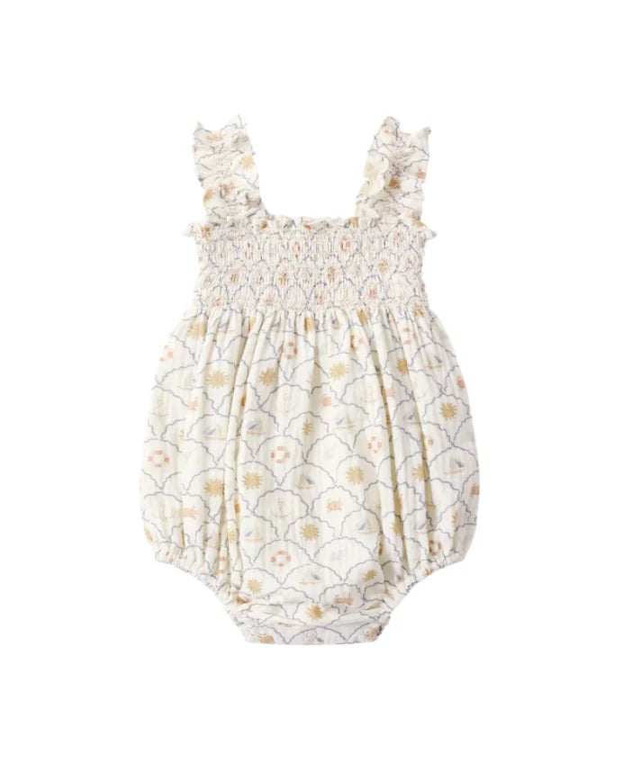 Rylee & Cru | Julia Romper Nautical | Vagabond | Apparel | Boutique