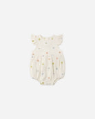 Rylee & Cru | Amelia Romper Embroidered Daisies | Vagabond | Apparel | Boutique