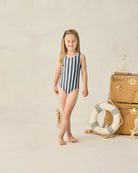 Rylee & Cru | Moxie One Piece Navy Stripe | Vagabond | Apparel | Boutique