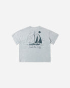 Rylee & Cru | Relaxed Tee Seas The Day | Back | Vagabond | Apparel | Boutique