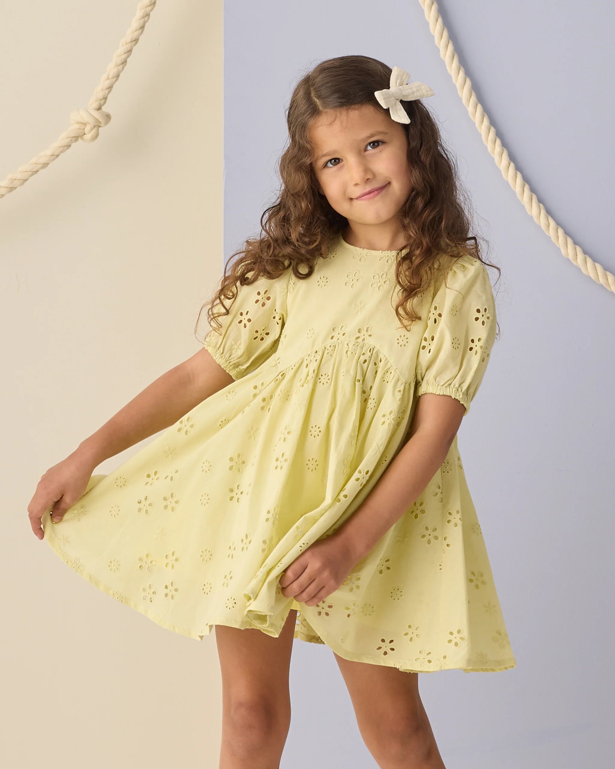 Rylee & Cru | Rose Dress Citron | Vagabond | Apparel | Boutique