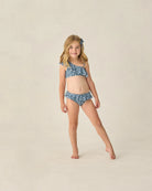 Rylee & Cru |  Skirted Bikini Navy Floral | Vagabond | Apparel | Boutique