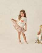 Rylee & Cru | Sparrow Skirt Americana Floral | Model | Vagabond | Apparel | Boutique