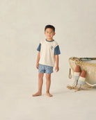 Rylee & Cru |  Swim Trunk Navy Floral | Vagabond | Apparel | Boutique