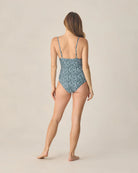 Rylee & Cru | Women Underwire One Piece Navy Floral | Back | Vagabond | Apparel | Boutique