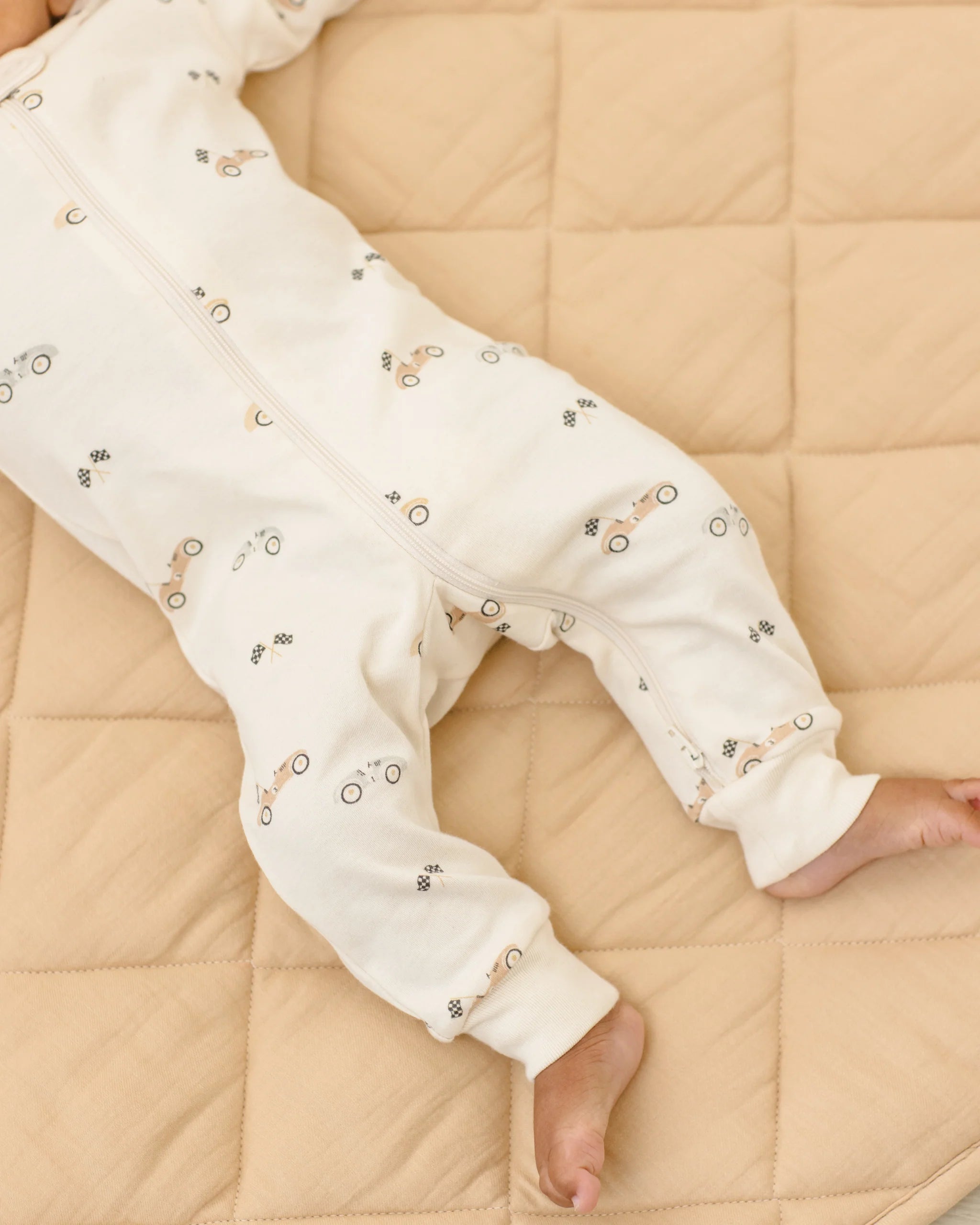 Rylee & Cru Zip Long Sleeve Sleeper Race Car
